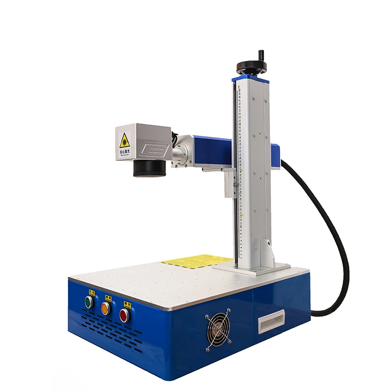 

MAX Raycus JPT Portable Desktop 20w 30w 50w Small Fiber Marking Machine Marker Engraving Machine for Metal Plastic