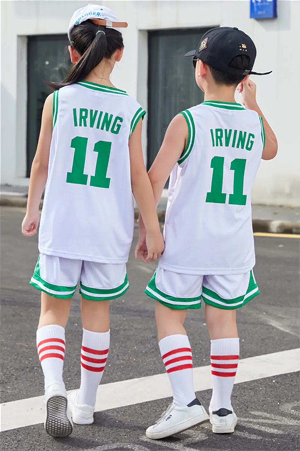 NEW 23/24 boy girl special number 11 Basketball Jerseys Children\'s uniform set primary school jersey game team uniform training