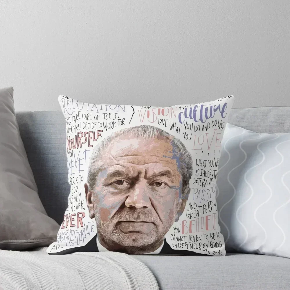 

Lord Sugar Merch Throw Pillow Decorative Cushions For Luxury Sofa Christmas Covers Sitting Cushion pillow