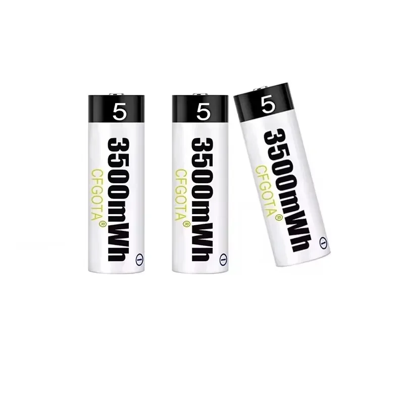 1.5V AA Rechargeable Polymer Li-ion Battery with USB Charger - for Remote Control, Mouse, Fan & Electric Toys