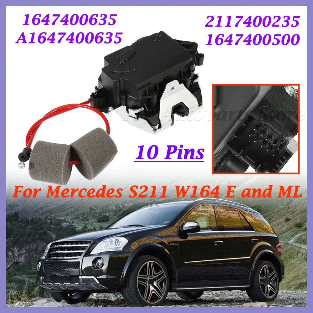 

Trunk Lift Hatch Tailgate Lock Actuator For Mercedes S211 W164 E and ML 2117400136 2117400235 A2117400136 1647400635 A1647400635