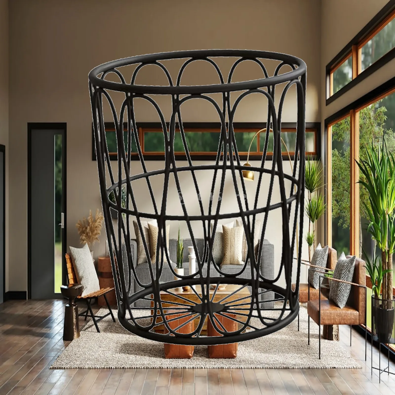 Storage Basket Laundry Sorter Dirty bin Box Clothes Hamper Laundry Basket for Basement Kitchen Garden Indoor Balcony