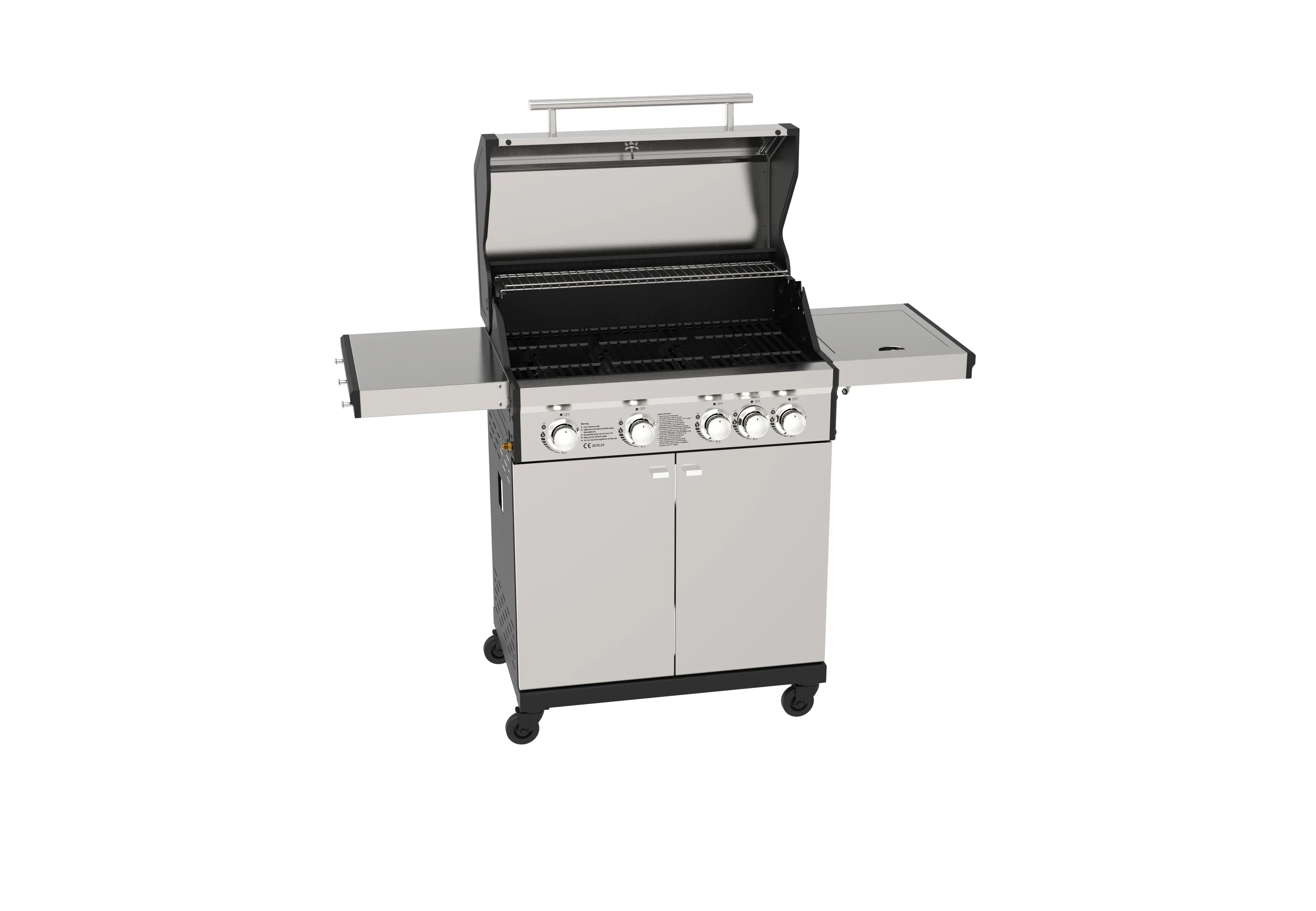 Portable Commercial Stainless Steel Gas Cooker Oven and Grill Outdoor Barbecue BBQ Gas Grill