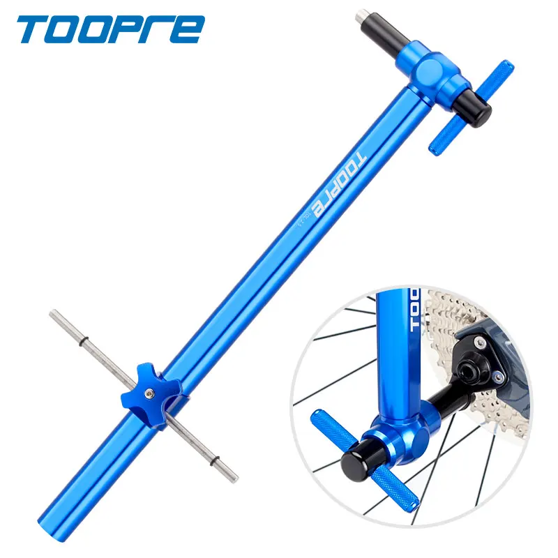 TOOPRE Bicycle Frame Tail Hook Straightener Lifting Lug Pull Tool Derailleur Hanger Straightener MTB Bike Tail Hook Aligner