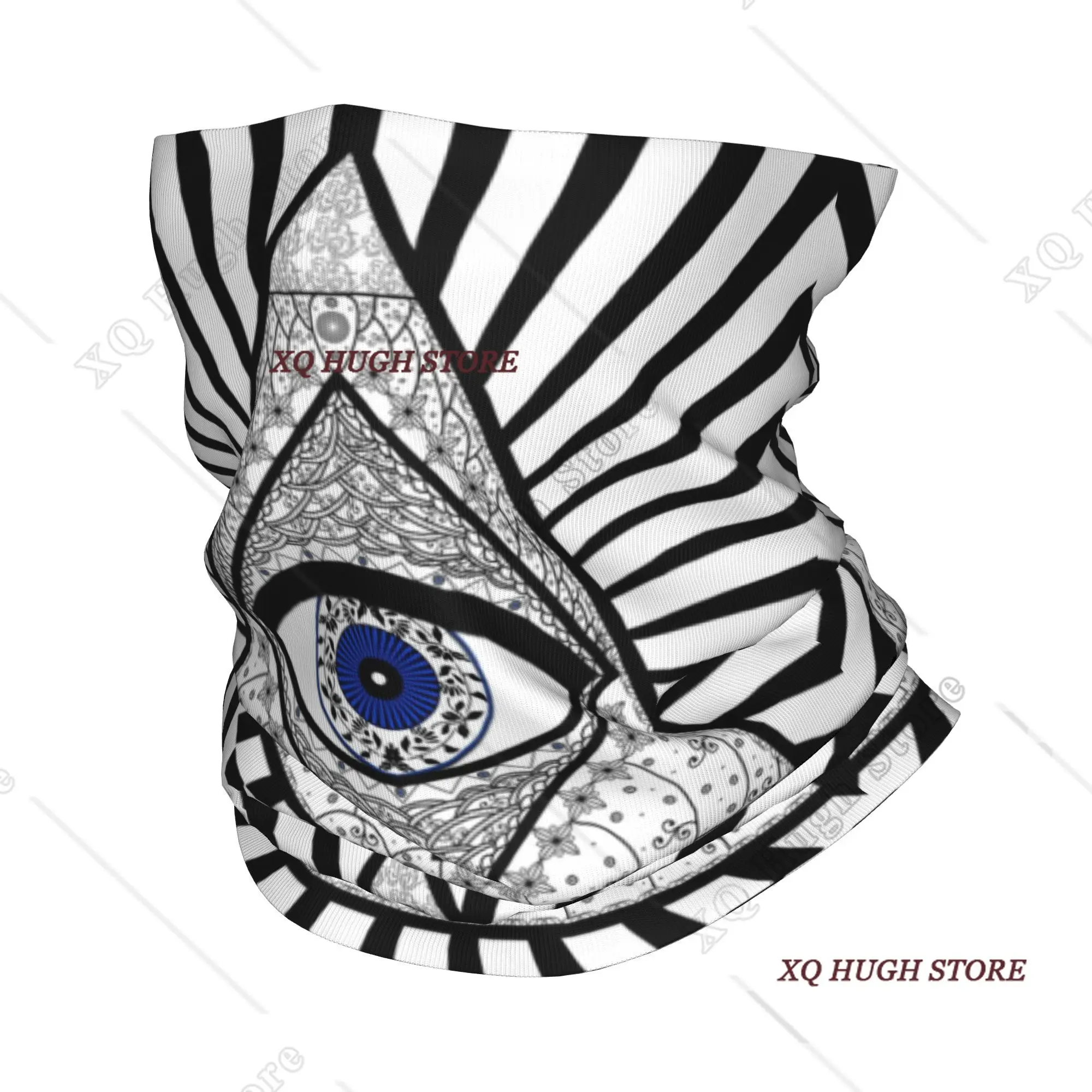 

Бандана от сглаза на заказ, зимняя теплая повязка на шею, мужской ветрозащитный шарф для лица для лыж, все вид, повязка на голову с гетрами для глаз