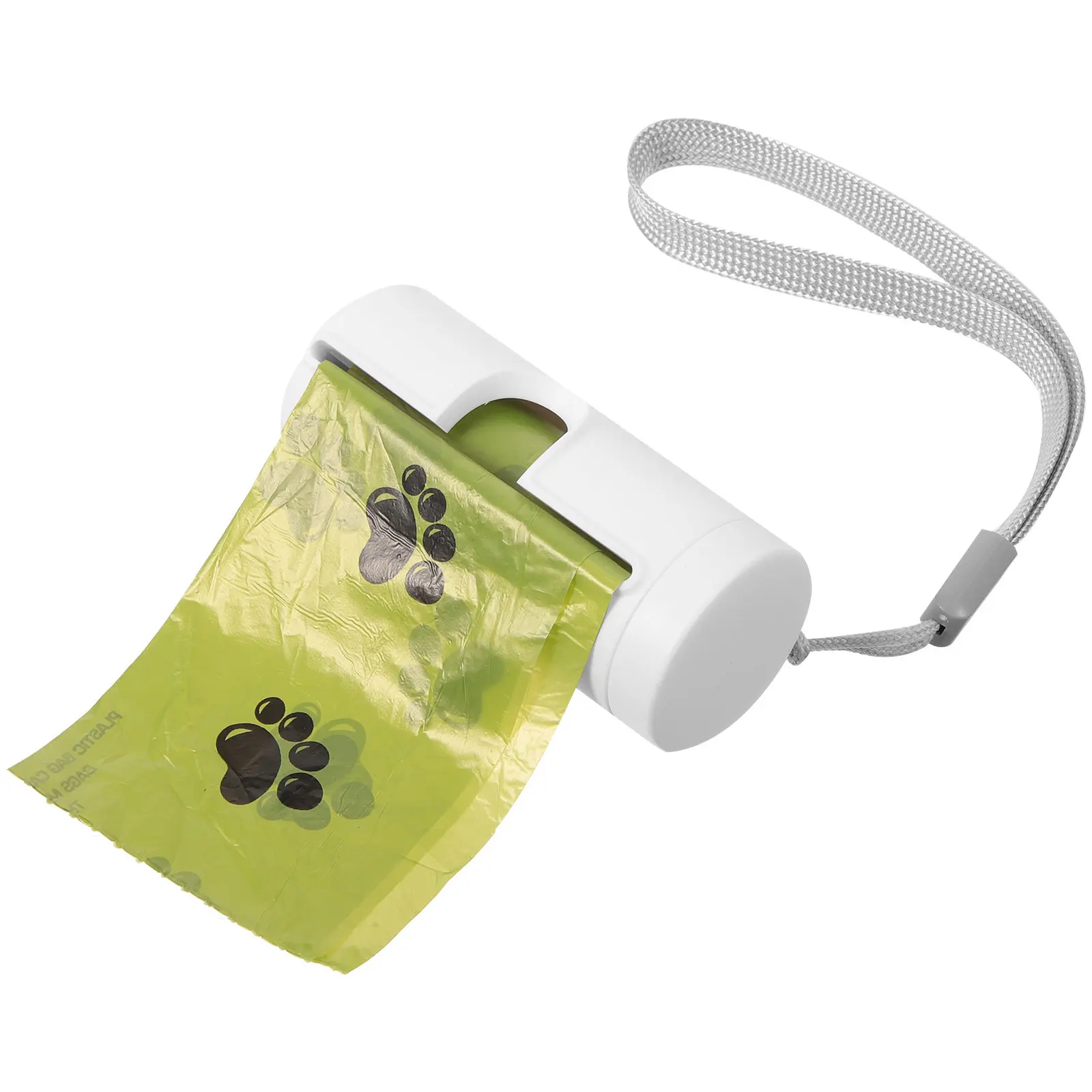 1Set Portable Poop Bag Holder Dispenser Dog Poop Bag Dispenser Hands Free Secure Roll Fit for Harness Backpack