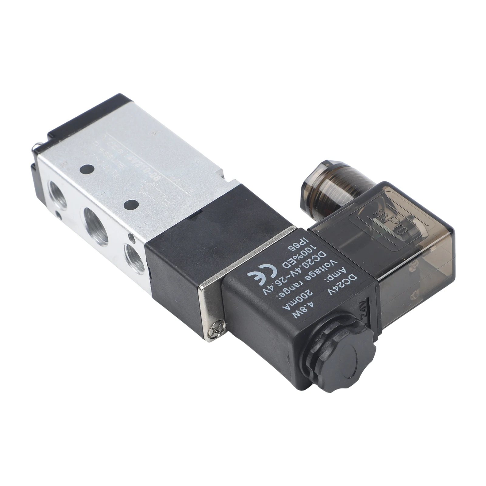 Pneumatic Valve Solenoid Valve Pilot-operated Mechanism DC24V Compatible Solenoid Valve For DC24V Pneumatic Systems