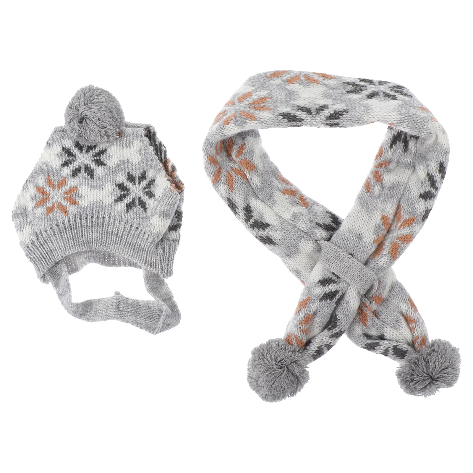 

1Set Xmas Pet Scarf Hat Puppy Christmas Dog Scarf Hat Costume Supplies Party Dog Accessories Colorful Warm Design