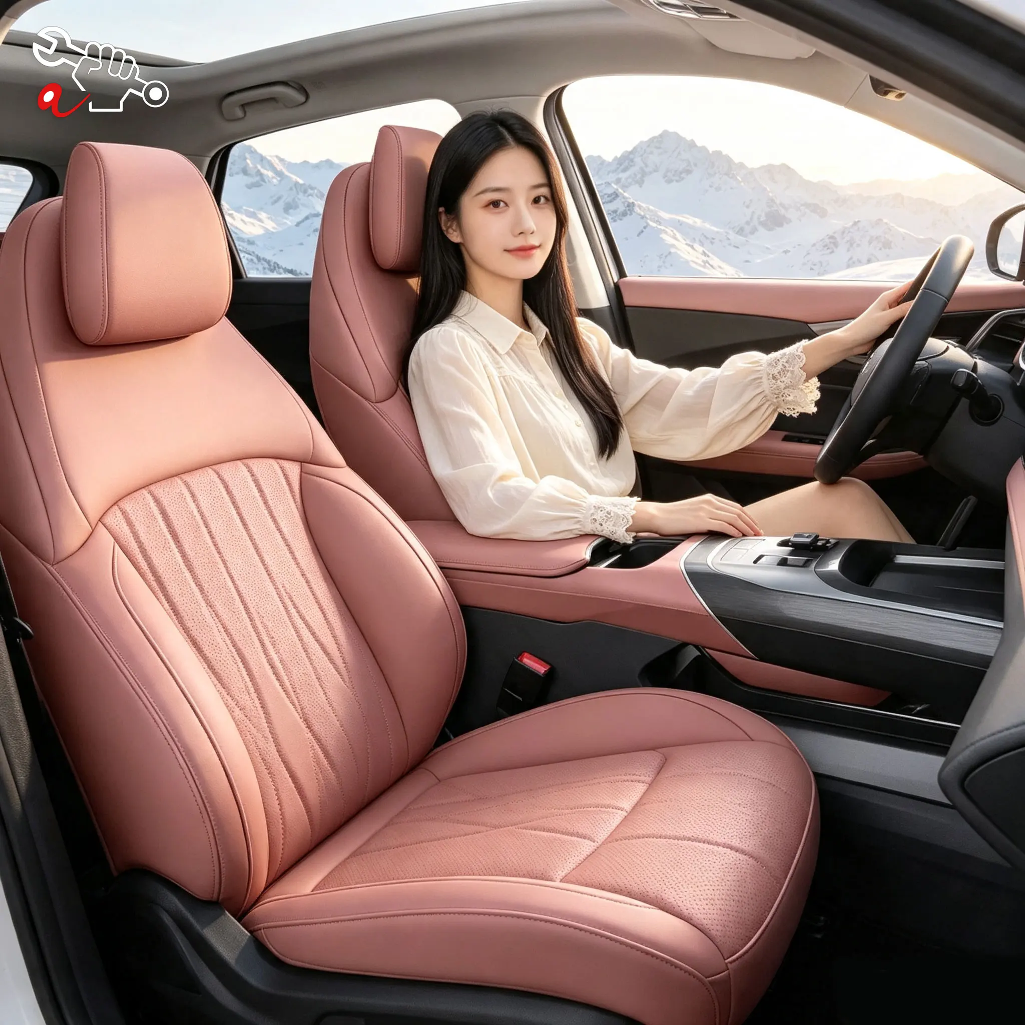 Left-Drive Car Seat Cover For Changan Oshan 530 2026 Custom Fit Seat Cover Full Surrounded Seat Protection Cushion Auto Interior