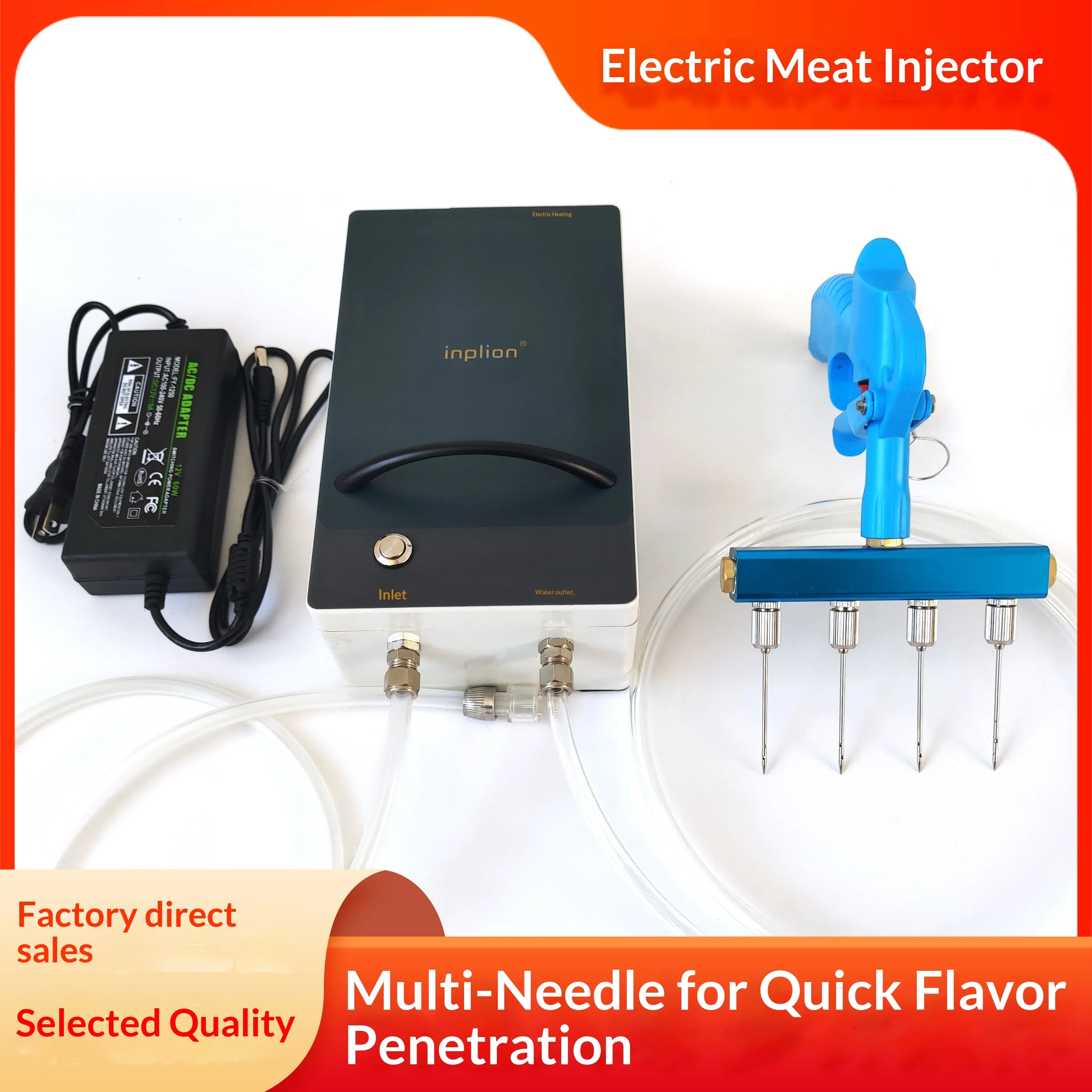 High Pressure Meat Saline Syringe Pump Electric Meat Saline Syringe Pump Inject