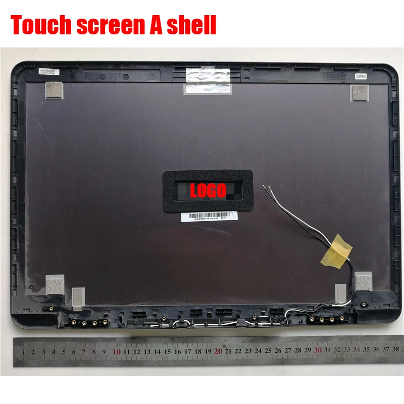 Imagem -02 - Touch Screen a Shell para Asus Tampa Traseira Case Superior Fundo Base Dobradiça Acessórios para Laptop N552 N552v N552m N552s Novo