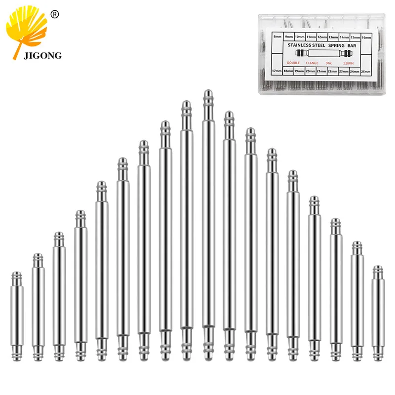 Stainless steel raw ear needles, watch accessories, strap connecting shaft, spring lug latch, fixed shaft watch repair tool