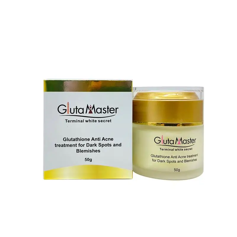 Gluta Master Whitening Anti Acne Treatment Face Cream with Glutathione Removal Pigmentation for Dark Spots and Blemishes