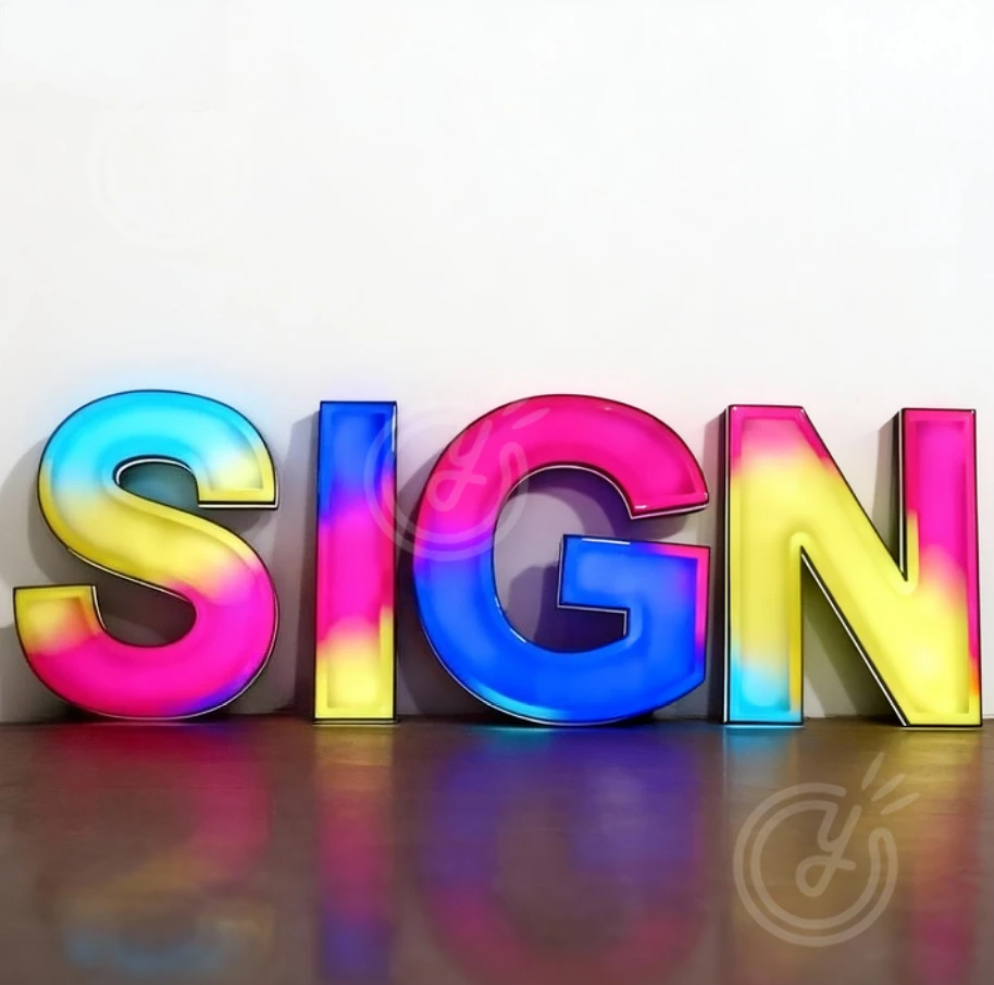 Letrero de barra RGB con logotipo personalizado, canal Led direccionable, letras 3d, señalización de pared comercial, publicidad, salón de belleza, peluquero de neón