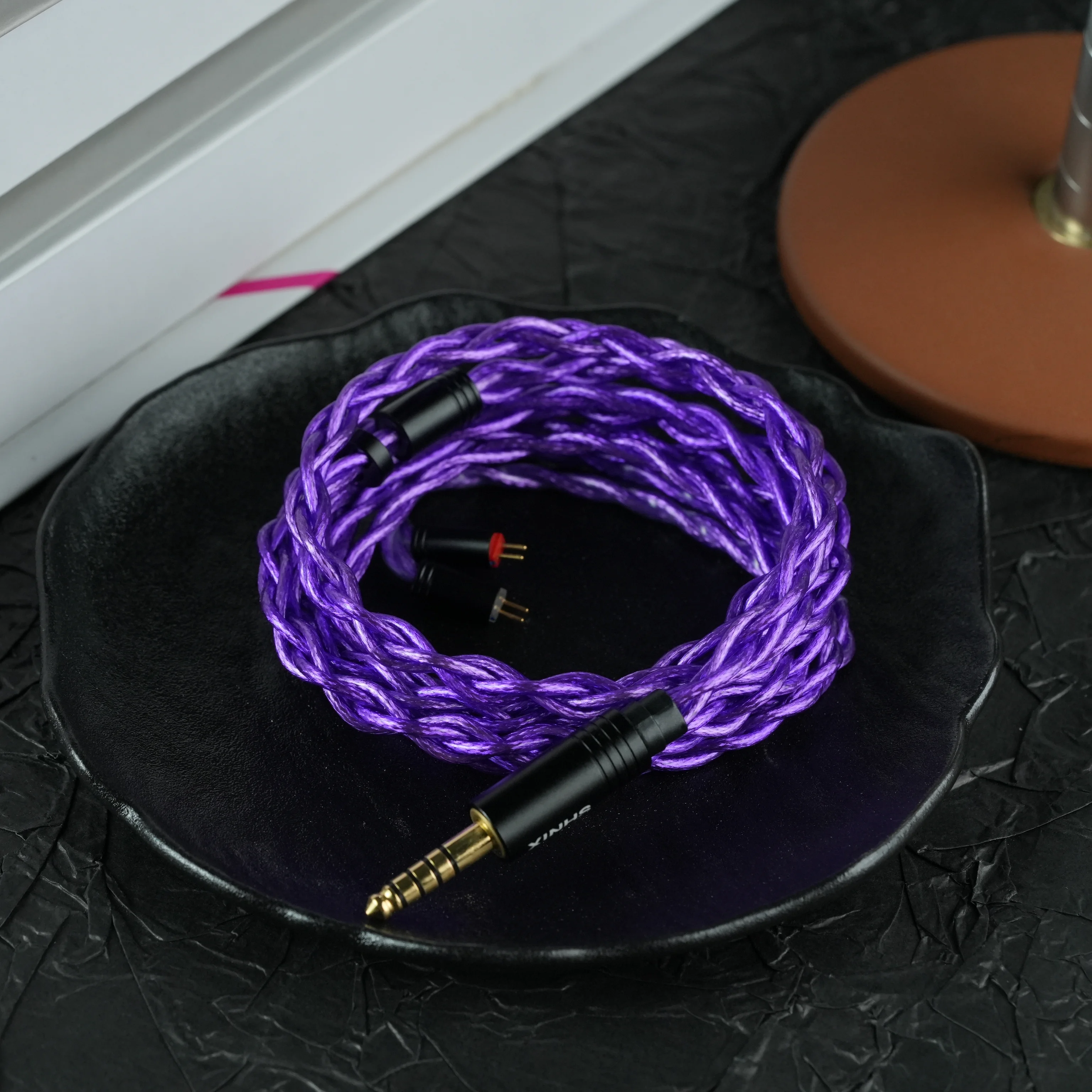 XINHS HA04 Salem Litz Construction HiFi-Kopfhörer-Upgrade-Kabel 0,78 mm MMCX für MK4 Legacy2 Blessing3 Variationen – Detail 5