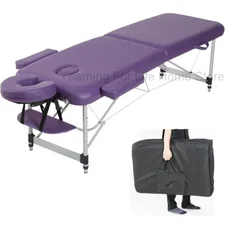 Cadeira de mesa dobrável portátil, maca massagem profissional, cosméticos cama, esteticista, beleza estética