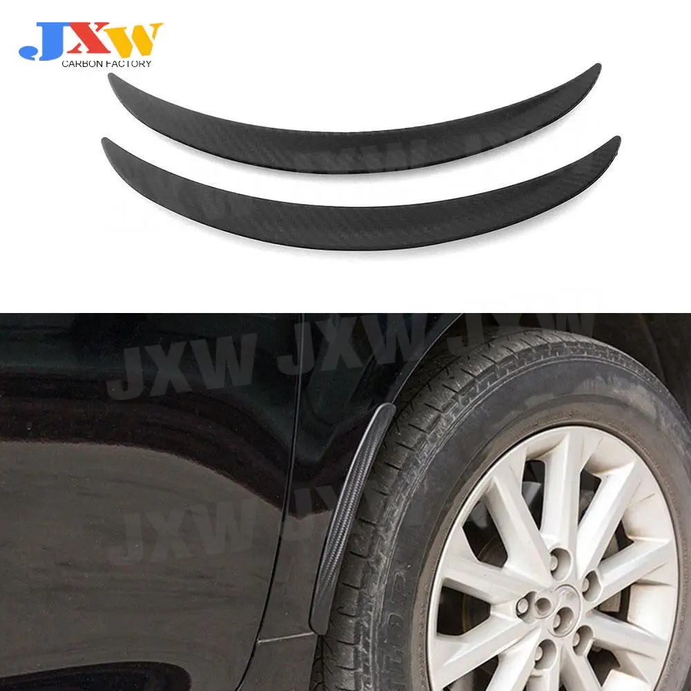 

for Universal Car Carbon Look Car Accessories Wheel Arch Fender Flares Cover Mudguards Protective Lip Anti-Scratch Strips