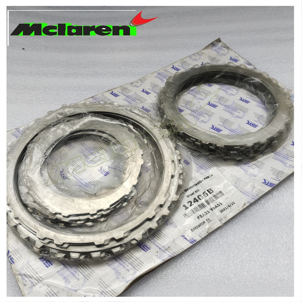 

High Quality F5A51 V5A51 R5A51 Transmission Steel Set Clutch Disc For Santa Fe Mitsubishi Hyundai Kia Fiesta Auto Parts