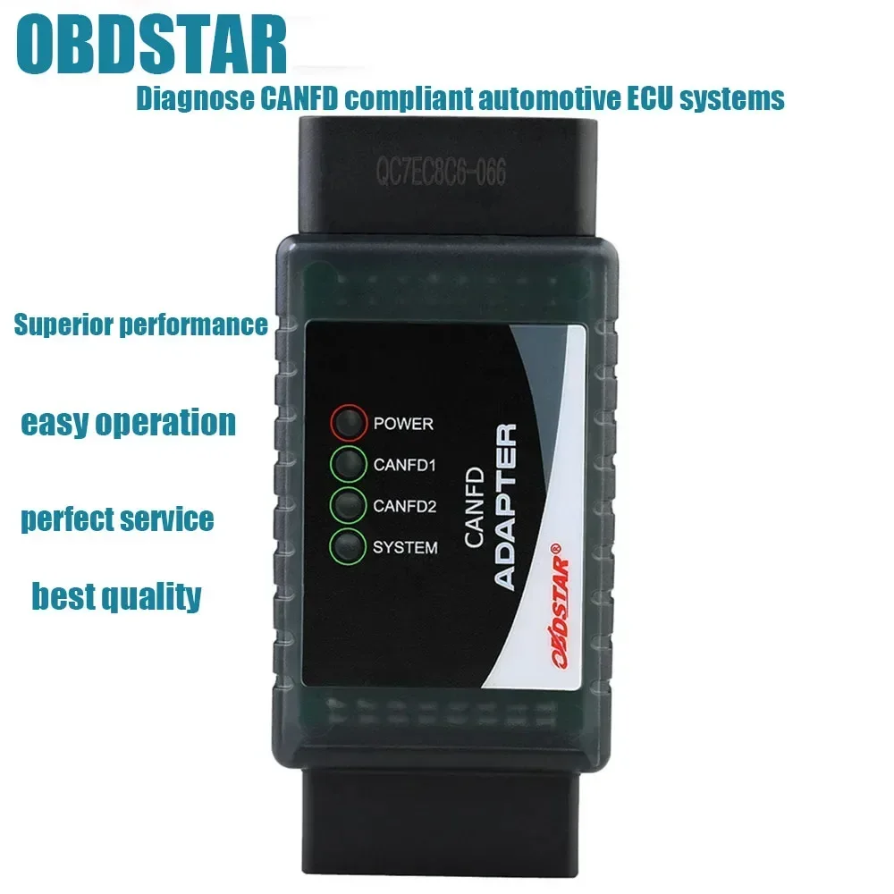 

Best quality OBDSTAR CAN FD Adapter Work with X300 DP Plus and Pro4 Diagnosing ECU Systems For Chevrolet For Cadillac For Buick