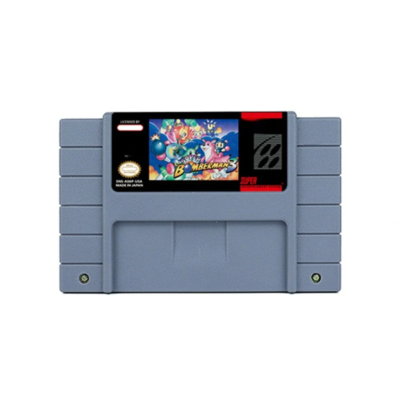 SuperBomberman 1 2 3 4 5 عمل لعبة ل SNES 16 بت