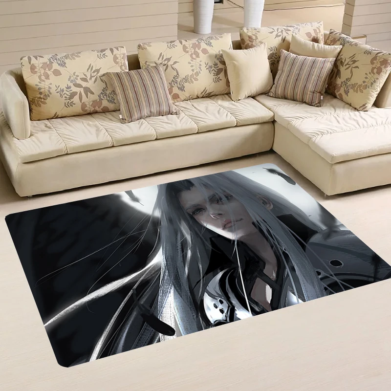 

Anime House Entrance Mat Final Fantasy VII Living Room Hot Game Kitchen Carpet Rugs Home Carpets Balcony Foot Rug Doormat Door