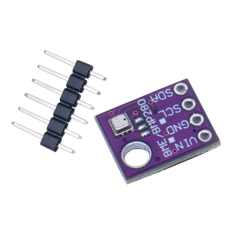 Oficjalny moduł czujnika GY-BME280-3.3 BME280 5V 3.3V cyfrowy czujnik temperatury, wilgotności i ciśnienia barometrycznego I2C SPI 1.8-5V — zdjęcie produktu 6