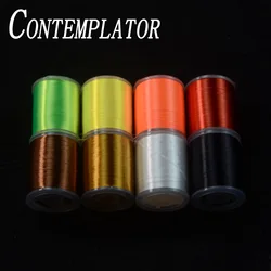 CONTEMPLATOR 1pc 100D/200D Strong Fly Tying Threads 330yards Twisted UV Thread Standard Spool Tying Nymph Dry Flies Lures Baits