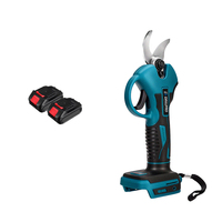 Drillpro 18V Electric Pruner Brushless Motor High Carbon Steel Blades 50mm Cutting Diameter Cordless Pruning Shears for Garden