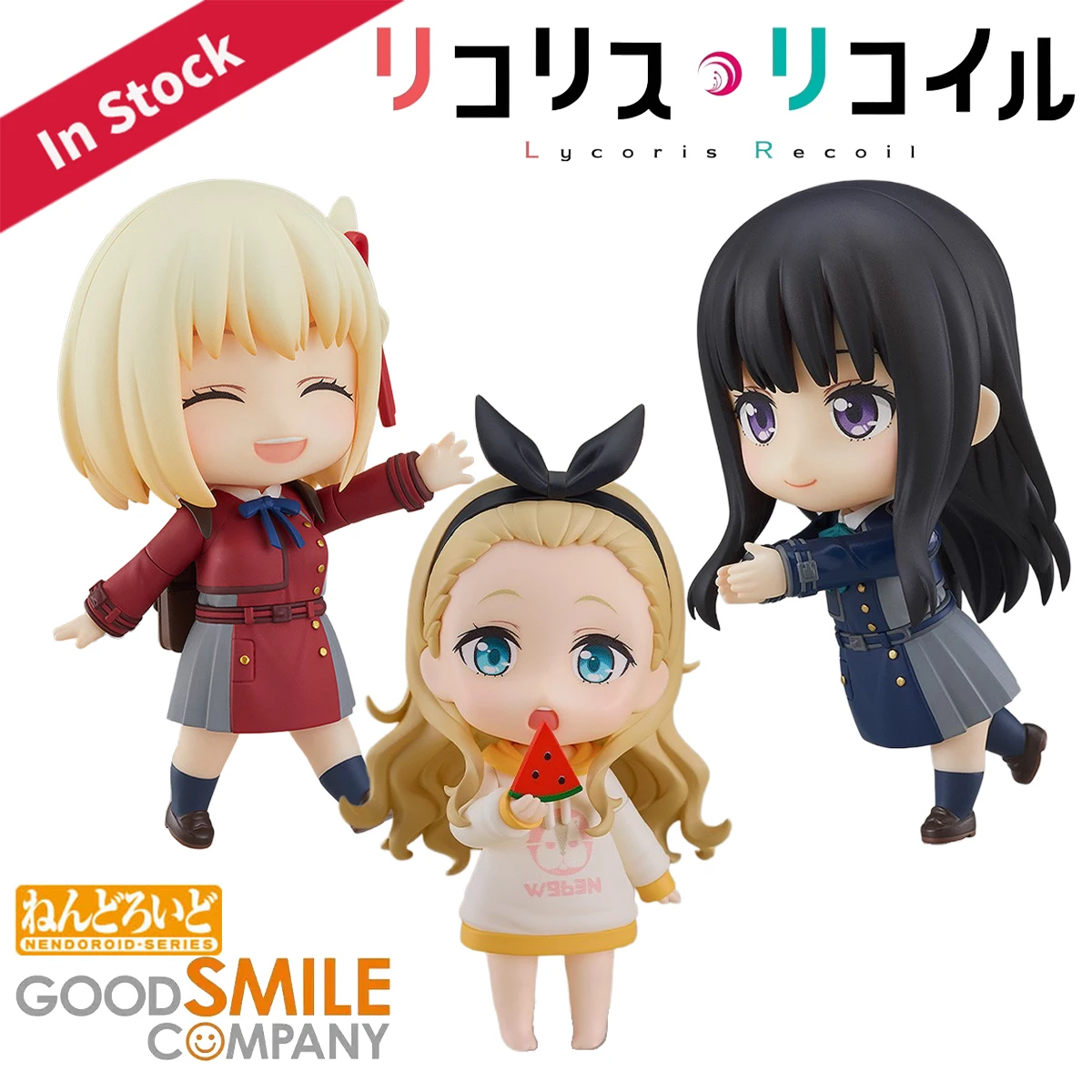 

Original Genuine GOOD SMILE COMPANY Action/Dolls Nendoroid Lycoris Recoil Nishikigi Chisato Inoue Takina Kurumi H=100mm GSC Gift