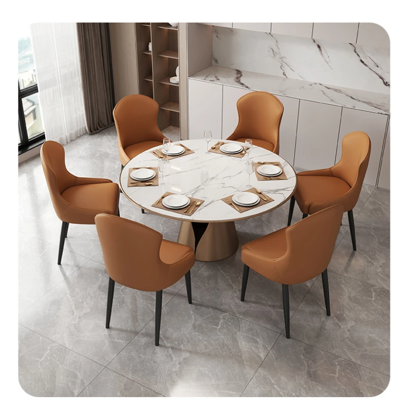 Luxury Dining chairs modern Dining room Leather backrest stool leisure Cofe Waiting reception chair Dresser chair home Furniture