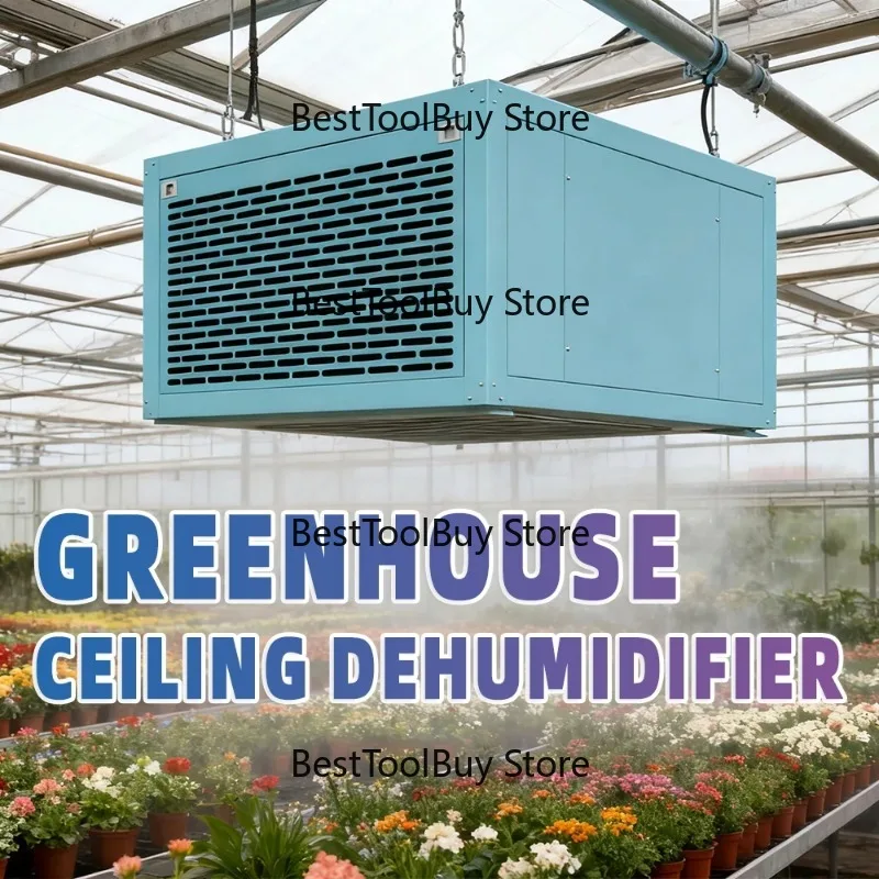 498L/D Commercial Grow Dehumidifier for Indoor Farming Greenhouse Crawl Space Professional Cultivation Humidity Control Equipmen