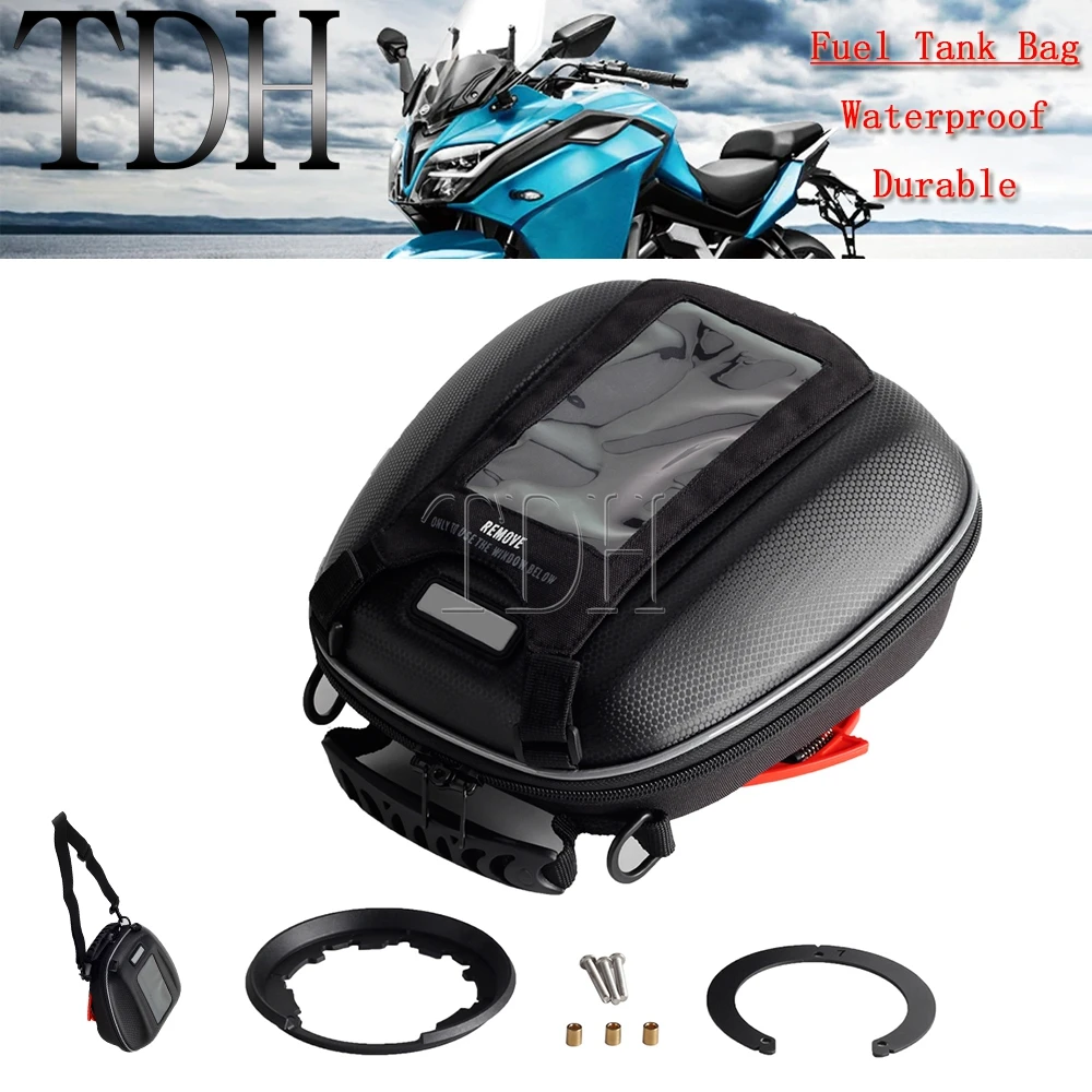 Multi-Function Tank Bag For CFMOTO 250SR 650MT 800MT 150NK 250 400 650NK 400GT 650GT 2016-2021 Tanklock Bags GPS Screen Luggage