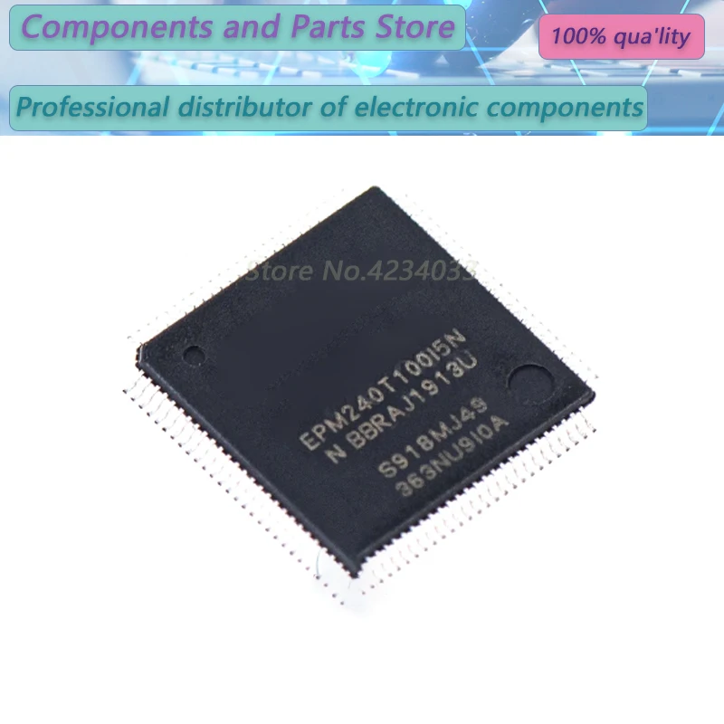 1PCS  EPM240T100I5N  EPM240T100I  EPM240T  QFP100 NEW100%