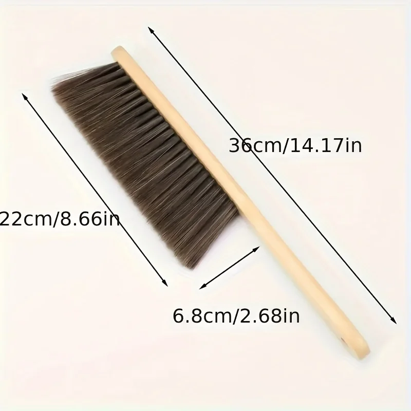 مكنسة محمولة عالية الجودة بمقابض، وفرش إزالة الغبار اليدوية متعددة الوظائف، وفرش تنظيف السيارة #4