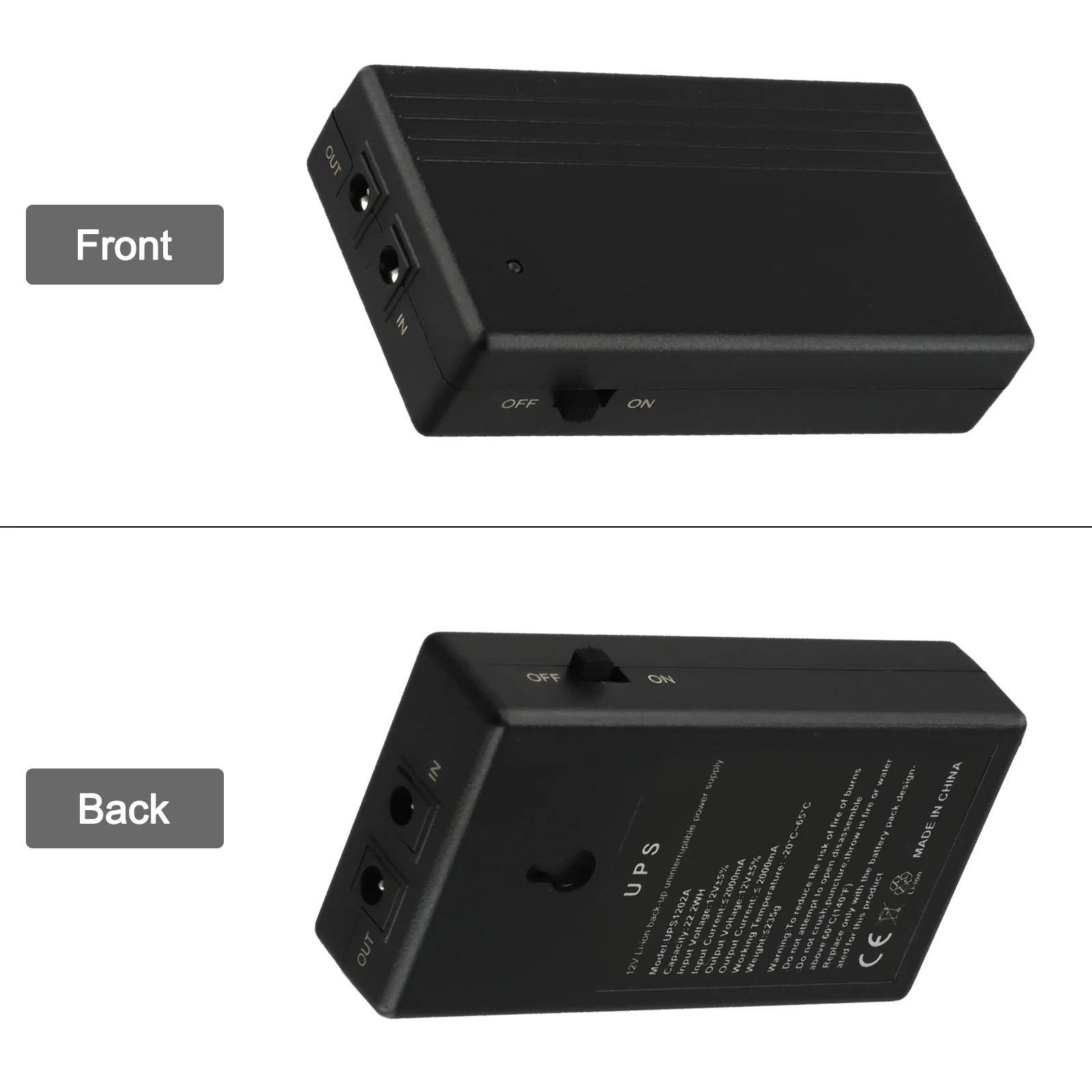 Camera Router Battery Backup Power Battery Power Backup Solution Trickle Charging For Bluetooth-Compatible Device
