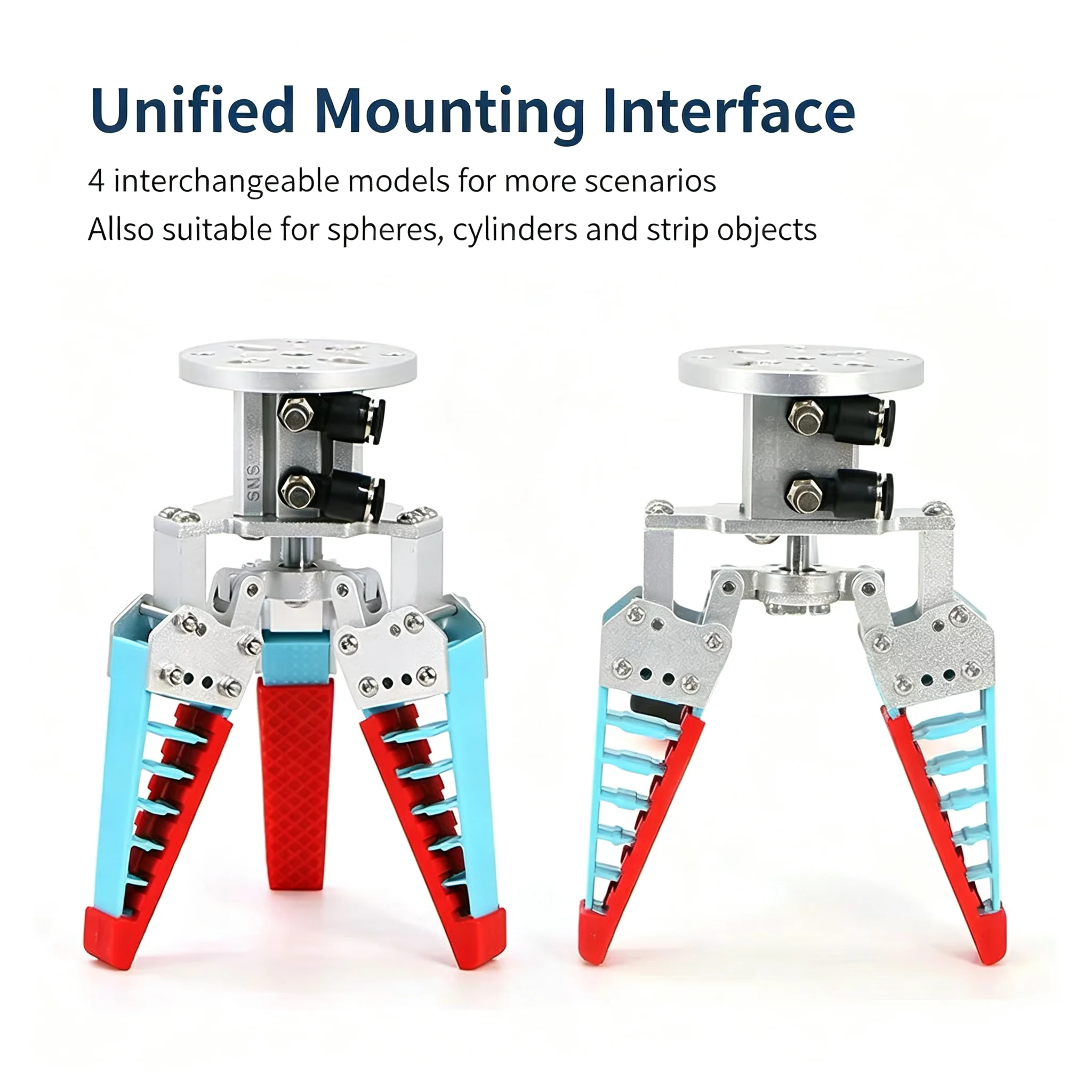Flexible Electric Soft Gripper FAEFR86 FAMR66 FAMR86 FAMR100 Series - Adaptive Mechanical 1-4 Fingers for Precision Handling