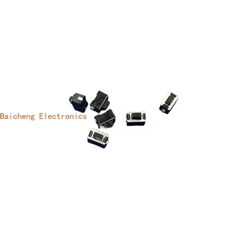 

100PCS 3.5 * 6 * 5 touch patch 2-pin black button switch with internal patch U-shaped foot