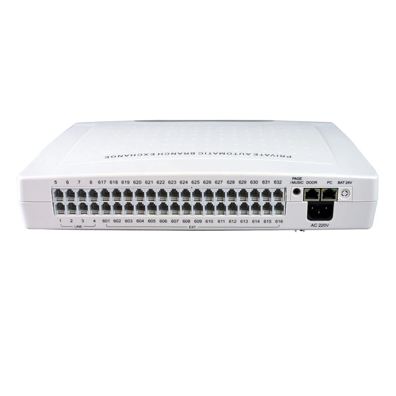 Sistema Telefónico Cp832 com Extensão de 32 Portas para 32 Assinantes