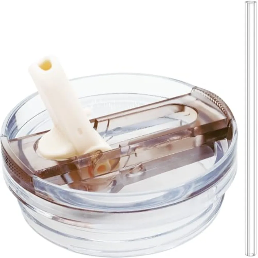 Leak Proof Flip Straw Lid Replacement for Stanley Quencher H2.0 and ProTour Tumbler