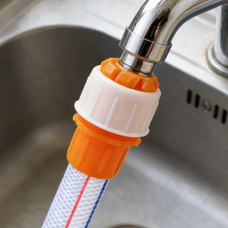 4pcs Water Pipe Faucet Adapter Hose Connector Garden Watering Quick Connection Repair Extender for Irrigation Quick Connector