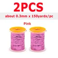 2 piezas de color rosa