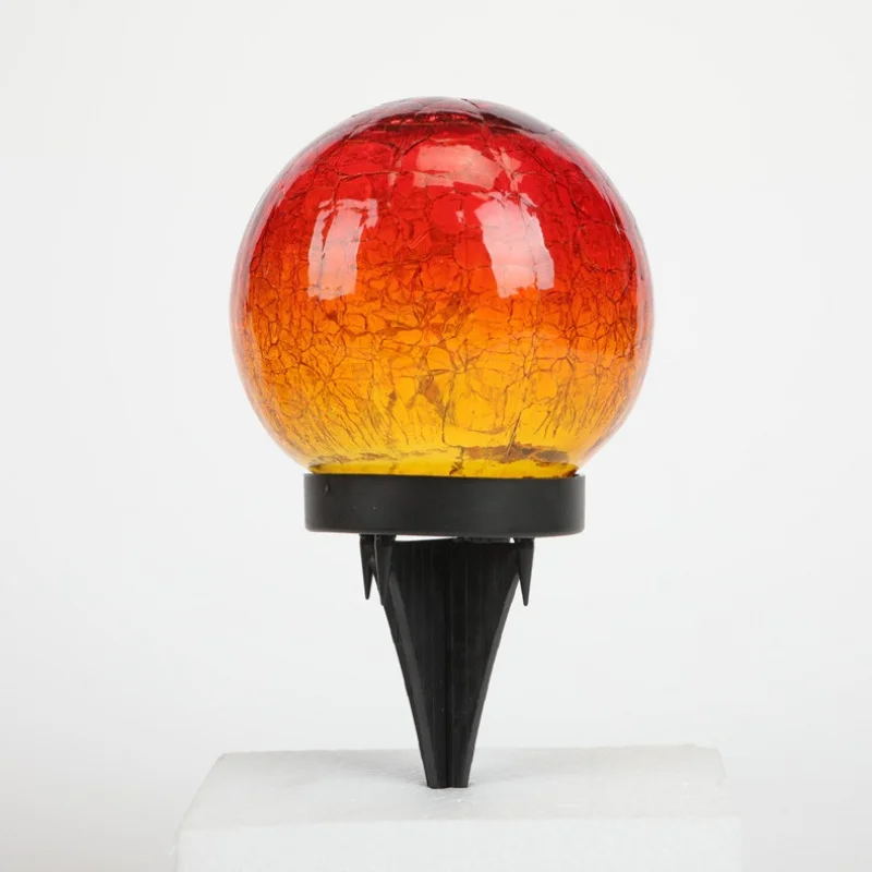 Solar Gradient Glass Ball Garden  Led Outdoor Lighting External Lights Motion Sensor Light Waterproof
