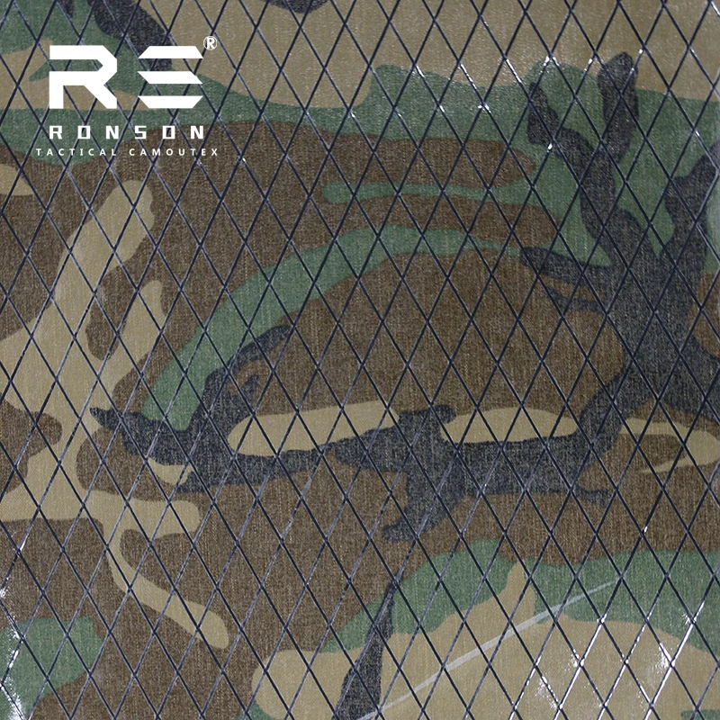 Tarnmuster X-Pac Stoff im Angebot für Taschen, Westen und DIY-Projekte, Langlebiger Outdoor-Stoff auf Lager – Detail 6