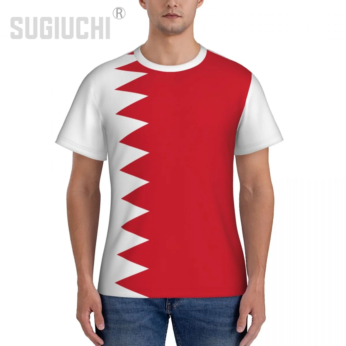 Tight Sports T-shirt Bahrain Flag Bahrainese 3D For Men Women Tees jersey Clothes Soccer Football Fans Gift Patriotic T shirt