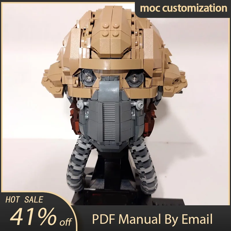 

НОВЫЙ 765 шт. Moc Star Battle Benthic шлем коллекция DIY креативные детские кирпичные игрушки на день рождения здание фестиваль подарочные блоки