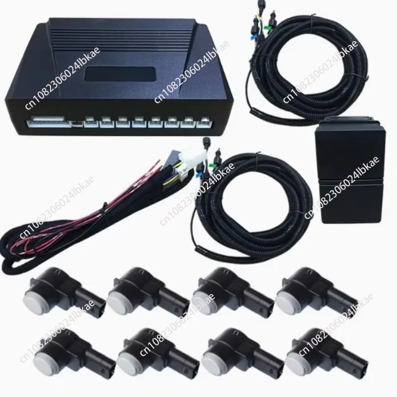 Front and rear 8 sensor dashboard parking sensors for toyota chr and izoa