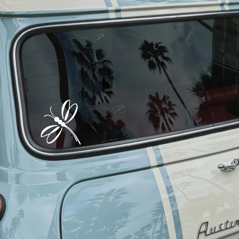 Dragonfly car stickers, vinyl stickers, cute animal decals, computer decoration stickers, glass ornaments