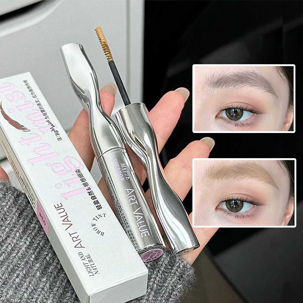 ART VALUE – crème de teinture naturelle pour sourcils, brume de velours, séchage rapide, imperméable, sans taches, teinte longue durée pour débutant