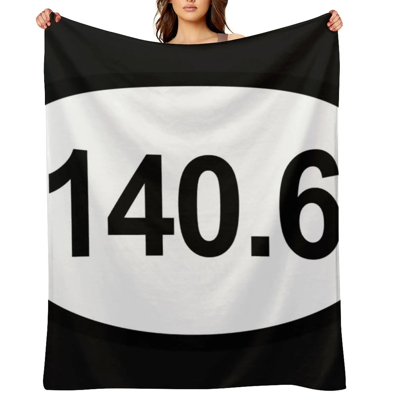 

140.6 Triathlon Road Sign Throw Blanket Blankets For Baby Luxury Thicken Designers heavy to sleep Blankets