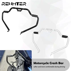 Motorcycle Highway Crash Bar Black/Chrome Engine Guard For Harley Softail Breakout Fat Boy Heritage FLSB FXBB FLSL FLDE 2018-25